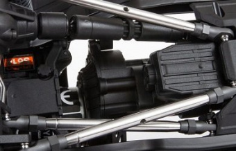 Модель для трофи Axial 1/10 SCX10 III Jeep JT Gladiator Rock Crawler with Portals RTR (красный)