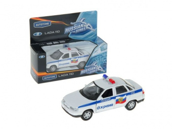 Машина Autotime LADA 110 охрана (МВД) 1:36