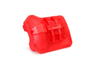 Differential cover, front or rear (red)