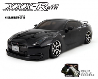 XXX-R RTR 1/10 Scale RC 4WD Racing Car (2.4G) NISSAN R35 GT-R