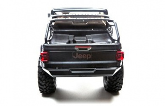 Модель для трофи Axial 1/10 SCX10 III Jeep JT Gladiator Rock Crawler with Portals RTR (серый)