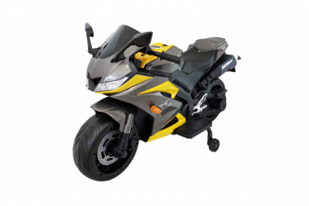 Детский электромотоцикл Yamaha R15 (до семи лет) Желтый
