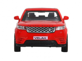 Машина ''АВТОПАНОРАМА'' Land Rover Range Rover Velar, красный, 1/42, инерция, в/к 17,5*12,5*6,5 см