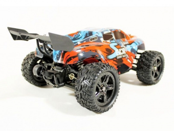 Радиоуправляемая трагги Remo Hobby S EVO-R Brushless (красная) 4WD 2.4G 1/16 RTR