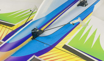 Самолет для сборки E27 710mm EDGE540 KIT+Motor+Servo+RX444 (15A/2S ESC & DSMX/2)
