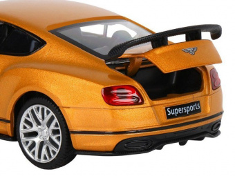 Машина ''АВТОПАНОРАМА'' Bentley Continental Supersports, оранжевый, 1/32, в/к 17,5*12,5*6,5 см