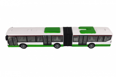Радиоуправляемый пассажирский автобус-гармошка, Зеленый