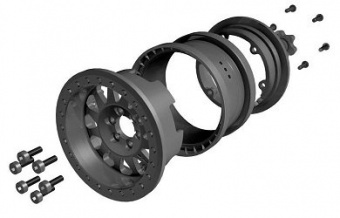 Краулер Axial 1/10 Wraith Spawn 4WD Rock Racer Brushed RTR (белый)