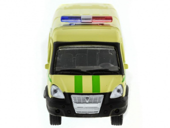 Машина ''АВТОПАНОРАМА'' инерц. ГАЗель (инкасация) 1/50, в/к 14,5*8*5,5 см