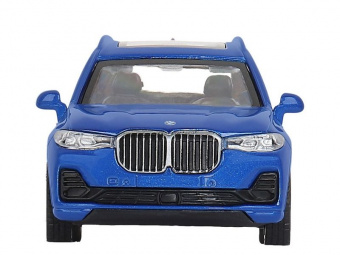 Машина АВТОПАНОРАМА BMW X7, синий, 1/44, инерция, в/к 17,5*12,5*6,5 см