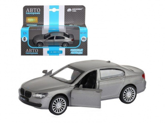 Машина ''АВТОПАНОРАМА'' BMW 760 LI, серый, 1/46, инерция, в/к 17,5*12,5*6,5 см