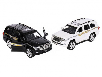 Машина XLG Toyota Land Cruiser M923V 1/24, свет, звук, инерция (1/8шт.) б/к