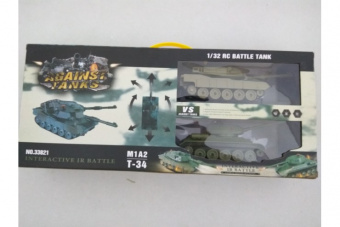 Радиоуправляемый танковый бой ИК M1A2 PK|Russia T-34