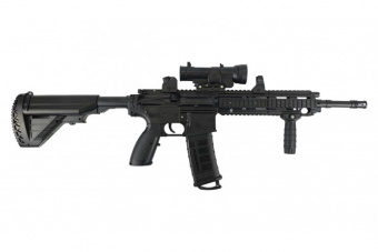 Автомат M4A1 с увеличенным магазином стрелящий орбизами 