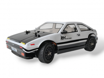Радиоуправляемая машина для дрифта Remo Hobby RACING & DRIFT (бело-черная) 4WD 2.4G 1/14 RTR
