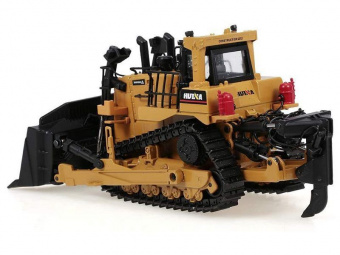 Металлический бульдозер HUI NA TOYS 1/50
