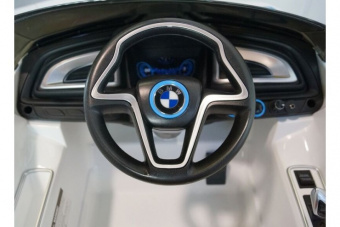 Радиоуправляемый детский электромобиль BMW i8 Concept 12V цвет черный
