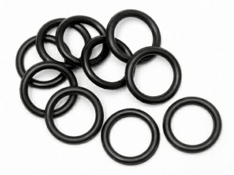 Кольца силиконовые P10 (10X2MM/BLACK) 10шт