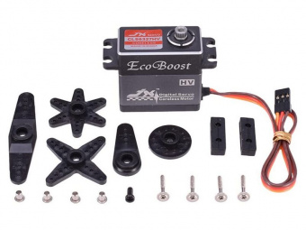 Сервомашинка цифровая JX Servo BLS6527HV (65г/26.7/0.08/7.4V) бесколлекторная, Ecoboost