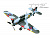 Радиоуправляемый самолет Top RC Hurricane зеленый 750мм 2.4G 4-ch LiPo RTF