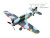 Радиоуправляемый самолет Top RC Hurricane зеленый 750мм 2.4G 4-ch LiPo RTF Радиоуправляемый самолет Top RC Hurricane зеленый 750мм 2.4G 4-ch LiPo RTF