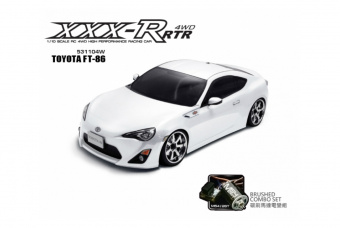 XXX-R RTR 1/10 Toyota GT-86 4WD