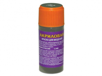 Краска ZVEZDA акриловая, хаки, 12 мл