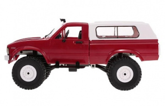 Пикап с кунгом 4x4 Pro (Красный) 1/16