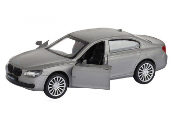 Машина ''АВТОПАНОРАМА'' BMW 760 LI, серый, 1/46, инерция, в/к 17,5*12,5*6,5 см