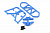 Slash 4x4 Rear Bumper - Blue