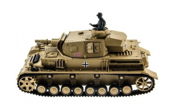 Радиоуправляемый танк Heng Long 1:16 DAK Pz. Kpfw.IV Ausf. F-1 2.4GHz