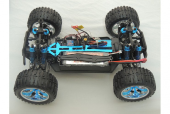 Радиоуправляемый монстр HSP 1:10 EP 4WD Off Road Monster (LiPo 7.4V, Brushless)