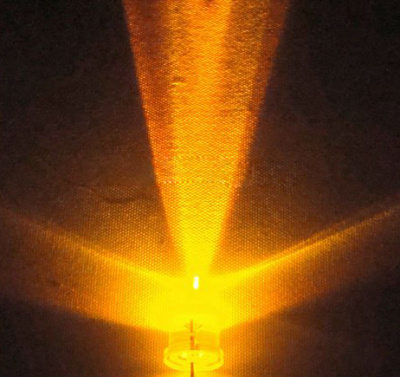 Светодиоды желтые 2шт 3мм