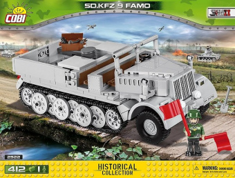 Конструктор COBI Вездеход SK.KFZ. 9 FAMO / 412 Дет /COBI-2522