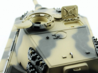 Р/У танк Torro King Tiger (башня Henschel) 1/16 2.4G, ВВ-пушка, деревянная коробка