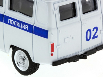 Машина ''АВТОПАНОРАМА'' инерц. УАЗ (ДПС) 1/50, в/к 12*7*5,5 см