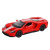 Машина АВТОПАНОРАМА Ford GT, красный, 1/40, инерция, откр. двери, в/к 17,5*12,5*6,5 см