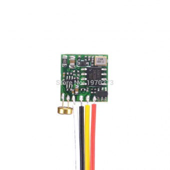 Курсовая микро камера 1000TVL 1/4CMOS 2.8MM FOV: 90 PAL