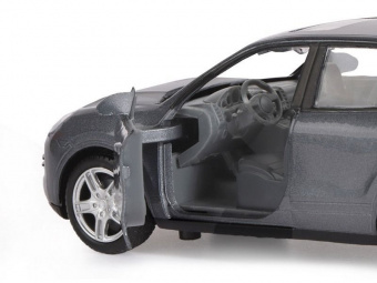 Машина ''АВТОПАНОРАМА'' Porsche Cayenne S, серый, 1/32, свет, звук, инерция, в/к 17,5*13,5*9 см
