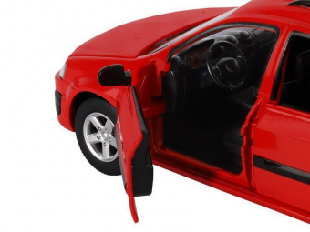 Машина ''АВТОПАНОРАМА'' LADA LARGUS, красный, 1/24, свет, звук, инерция, в/к 24,5*12,5*10,5 см