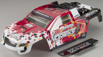 Корпус ARRMA Vorteks 2013 ''Pixel'' (красный)