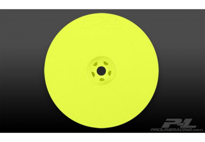 Диски багги 1/10 - Velocity 2.2'' Hex Rear Yellow (2шт) for 22, RB5 and B4.1 with 12mm hex