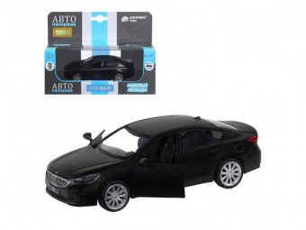 Машина ''АВТОПАНОРАМА'' KIA K7, черный, 1/41, инерция, в/к 17,5*12,5*6,5 см