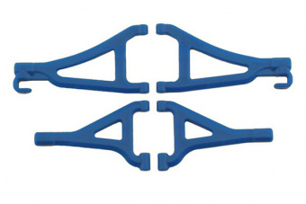 Mini E-Revo Front A-arms - Blue