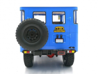Радиоуправляемая машина WPL Toyota FJ40 (голубая) 4WD 2.4G 1/16 KIT
