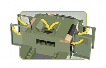 Конструктор автомобиль NATO Armored ALL-Terrain Vehicle