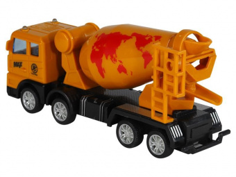 Машина AUTODRIVE Бетоновоз инерционная, в/п 26,4*4*18,5см, ,