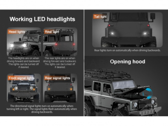 Радиоуправляемый краулер Double Eagle Land Rover D110 4WD RTR масштаб 1/14 4WD 2.4G RTR