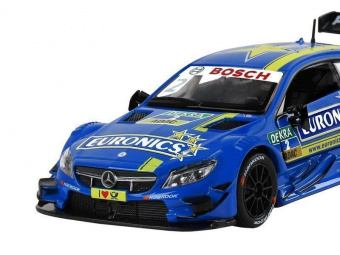 Машина ''АВТОПАНОРАМА'' Mercedes-AMG C 63 DTM, синий, 1/32, свет, звук, инерция, в/к 17,5*12,5*6,5 см