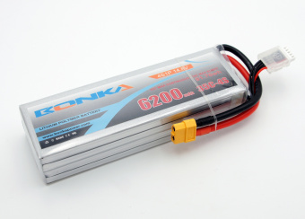 Аккумулятор LiPo Bonka 6200мАч 35C 14.8V